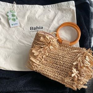 🆕 Bahia fringed Bag with dust‎ bag